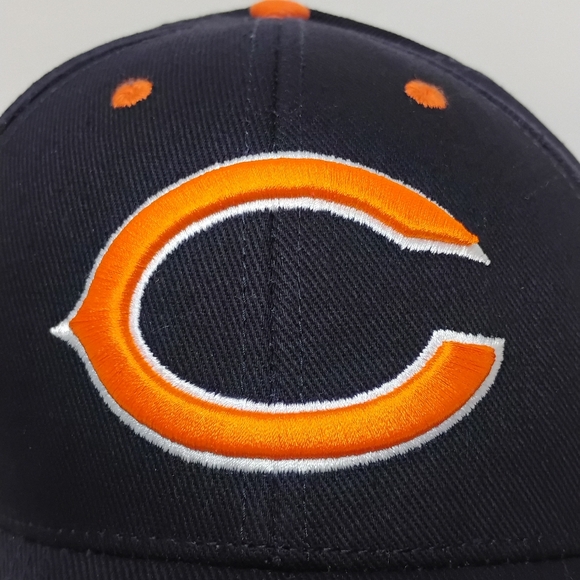 NFL Chicago Bears Moneymaker Hat Adjustable Hook & Loop Back Sports Cap Football - Picture 2 of 11